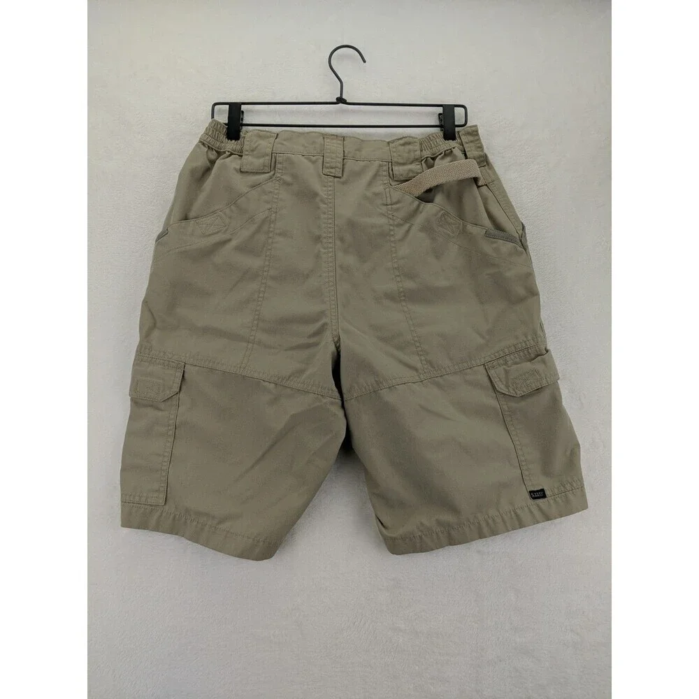 5.11 Tactical Series 73308 Cargo Shorts Mens 32 Utility Ripstop Tan